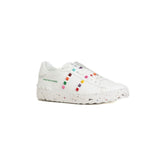 White-multi Sneaker